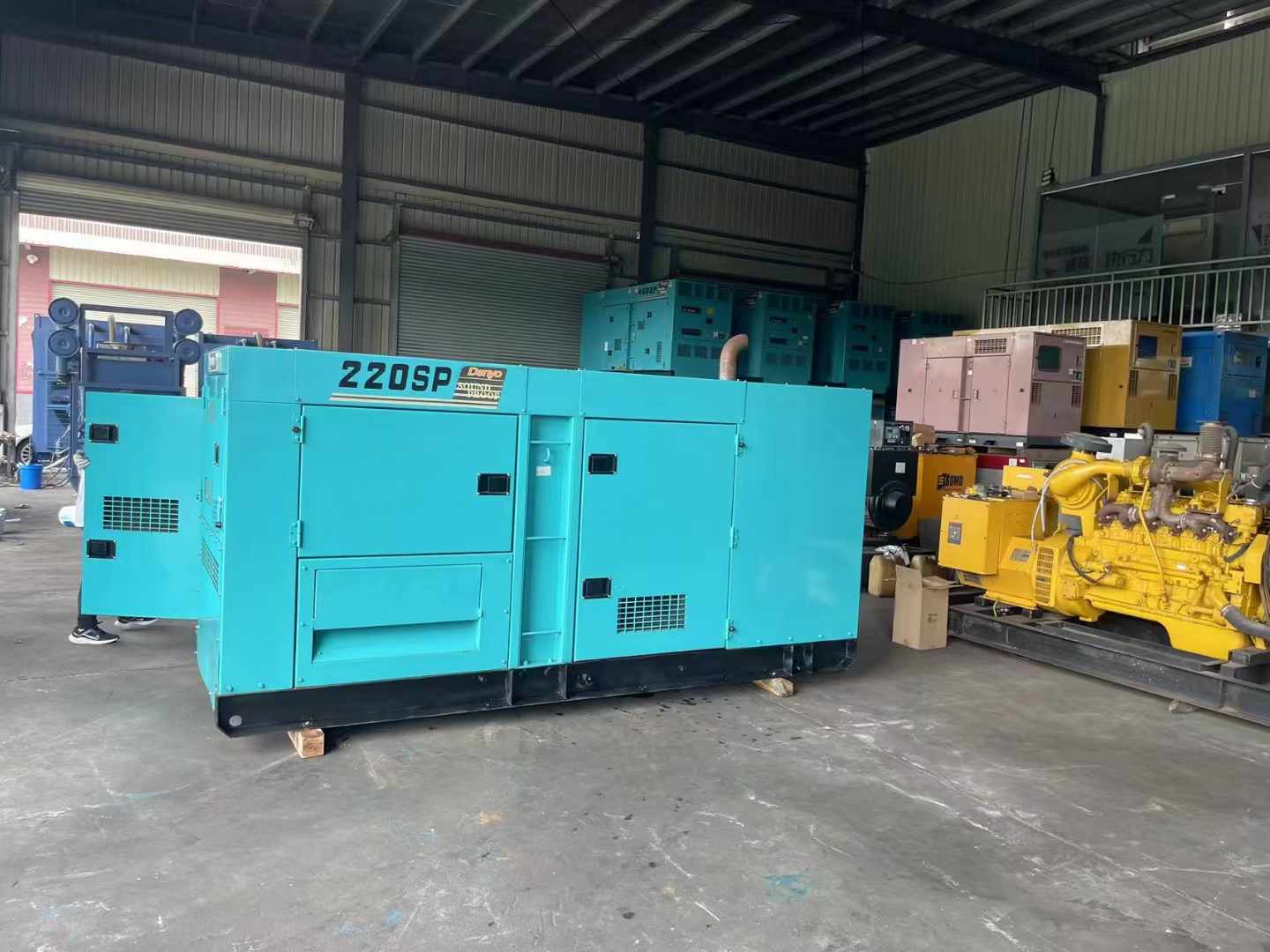 广西600kW柴油发电机组带载能力？